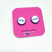 Nope Stud Earrings