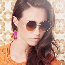 Groove Is In The Heart Mini Dangle Earrings