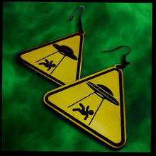 Alien Abduction Dangle Earrings