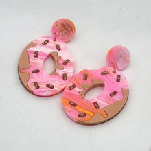 Time To Make The Donuts Dangle Earrings