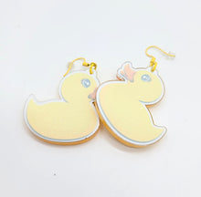 Rubber Duckie Mini Dangle Earrings
