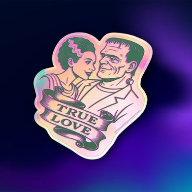 Bride and Frank True Love Sticker
