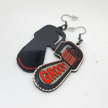Groovy Chainsaw Dangle Earrings