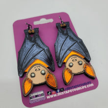Release the Bats Dangle Earrings