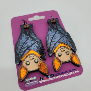 Release the Bats Dangle Earrings