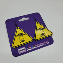 Alien Abduction Dangle Earrings
