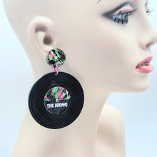The Breaks Vinyl Record Dangle Earrings