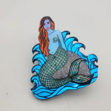 Ocean Eyes Mermaid Brooch