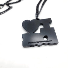 I Love House Music Necklace