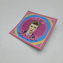 Let's Dance David Bowie Vinyl Sticker