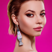 Lava Lamp Dangle Earrings
