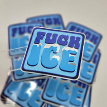 Fuck Ice Mirror Vinyl Sticker