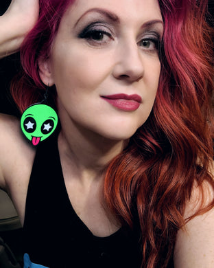 Loving The Alien Dangle Earrings