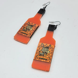 Hot Sauce Dangle Earrings