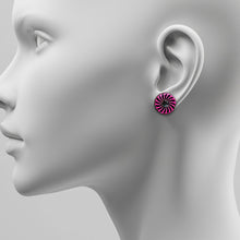 You Spin Me Round Stud Earrings