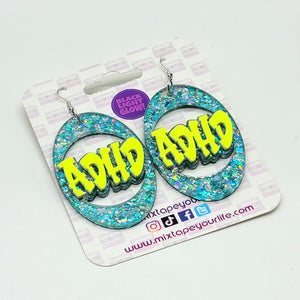 ADHD Dangle Earrings
