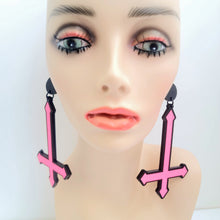 God Is Dead Dangle Earrings