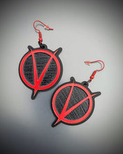 V for Vendetta (Guy Fawkes) Dangle Earrings