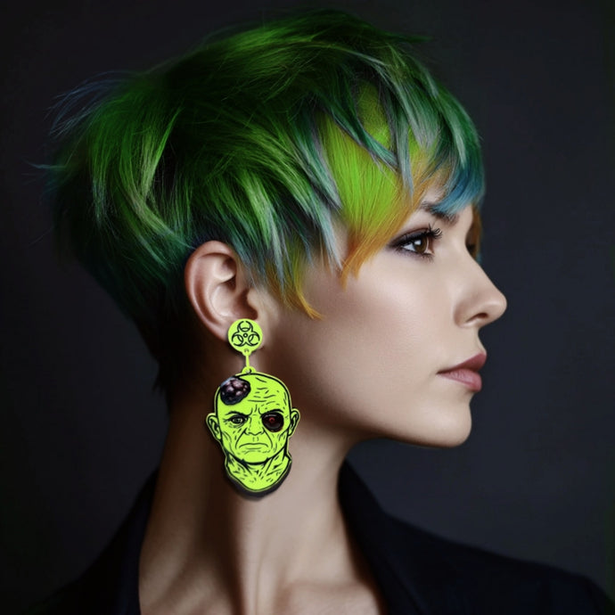 Toxic Avenger Dangle Earrings