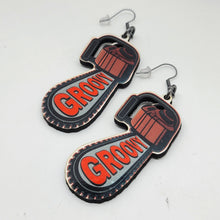 Groovy Chainsaw Dangle Earrings