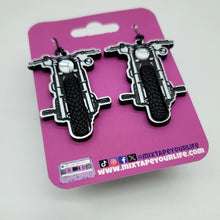 Easy Rider Motocycle Dangle Earrings
