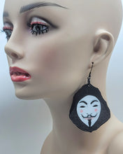 V for Vendetta (Guy Fawkes) Dangle Earrings