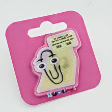 Clippy Acrylic Lapel Pin