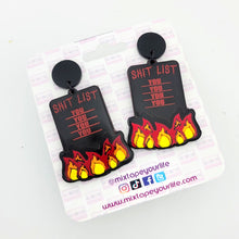 Shitlist Dangle Earrings