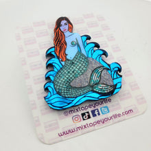 Ocean Eyes Mermaid Brooch