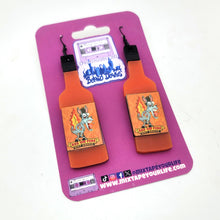 Ass On Fire Hot Sauce Dangle Earrings