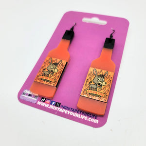 Hot Sauce Dangle Earrings