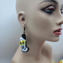 Art The Clown Flower Sunglasses Dangle Earrings