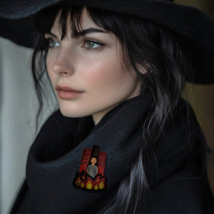 They Didn't Burn Witches Brooch