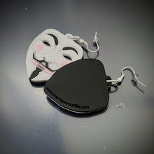 V for Vendetta (Guy Fawkes) Dangle Earrings