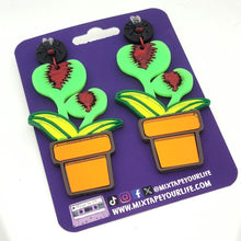 Venus Flytrap Dangle Earrings