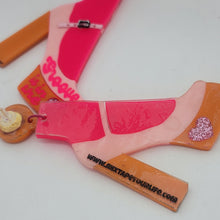 Groove Is In The Heart Dangle Earrings