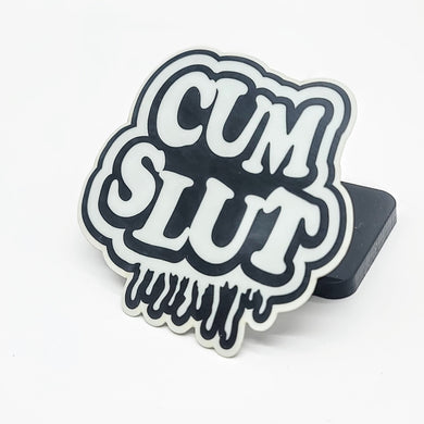 Cum Slut Vinyl Sticker