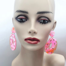 Time To Make The Donuts Dangle Earrings