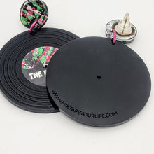 The Breaks Vinyl Record Dangle Earrings