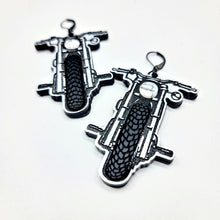Easy Rider Motocycle Dangle Earrings