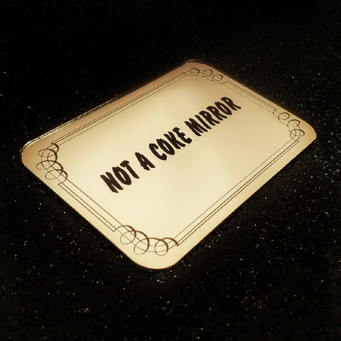 Not A Coke Mirror Decorative Acrylic Mirror