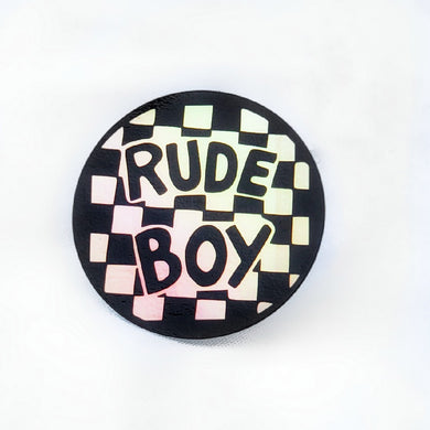 Rude Boy Holographic Sticker