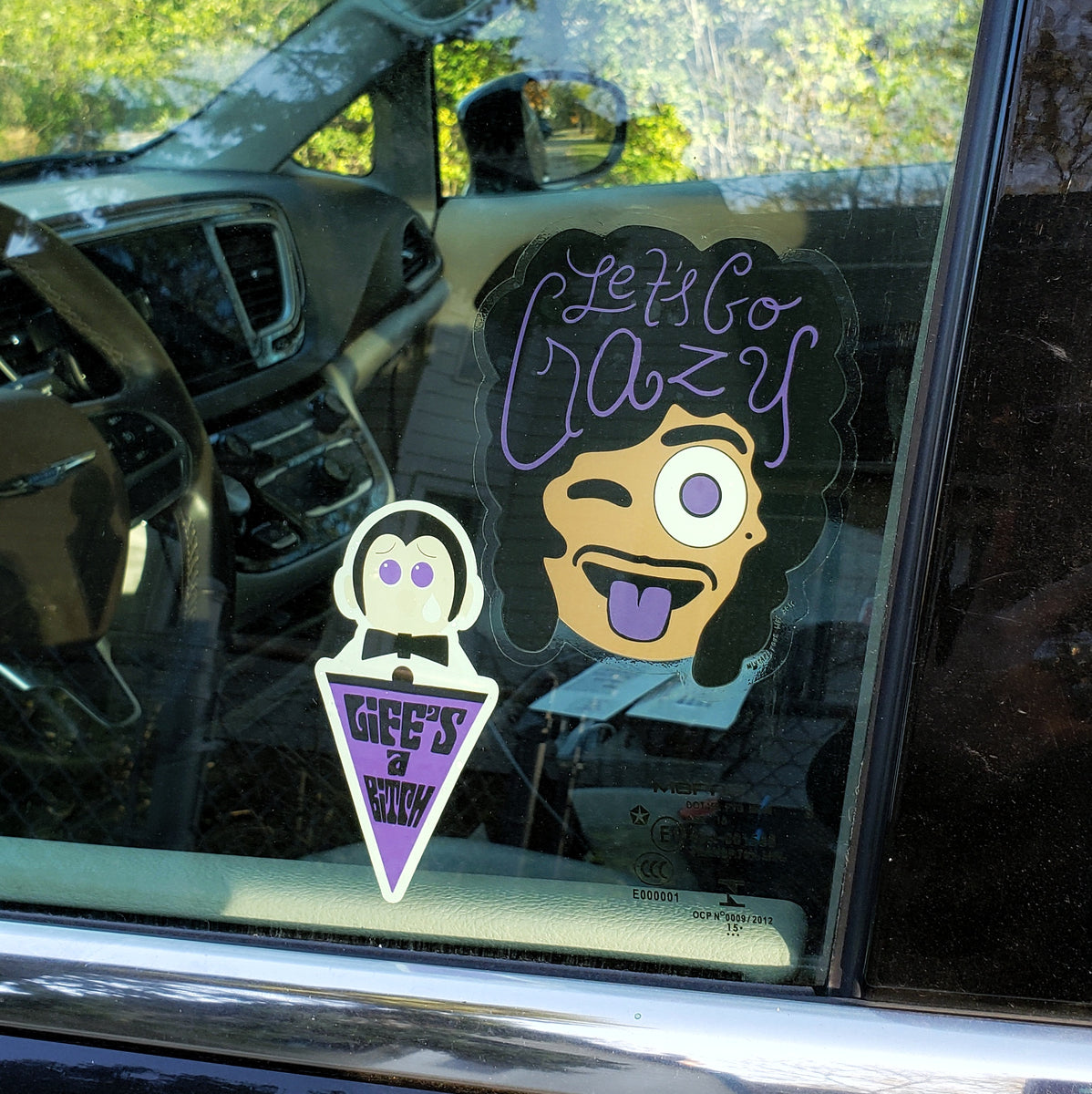 Kid and Puppet Window Clings – Mixtape Your Life, LLC