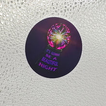 Beautiful Night Vinyl Sticker