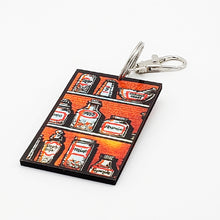 Cooking To Kill The Poison Cookbook Keychain