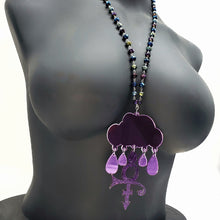 Purple Reignclouds Necklace