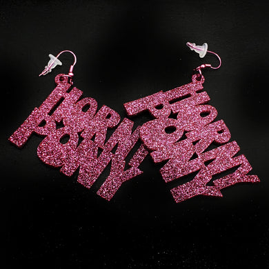 Horny Pony Dangle Earrings