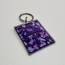Purple Army Acrylic Keychain