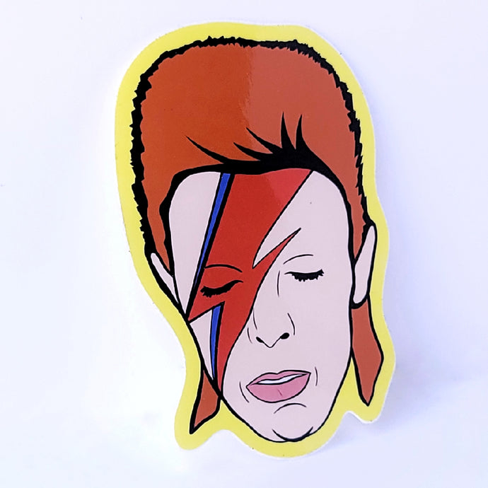 Bowie Aladdin Sane Sticker