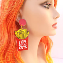 Fries Before Guys Dangle Earrings